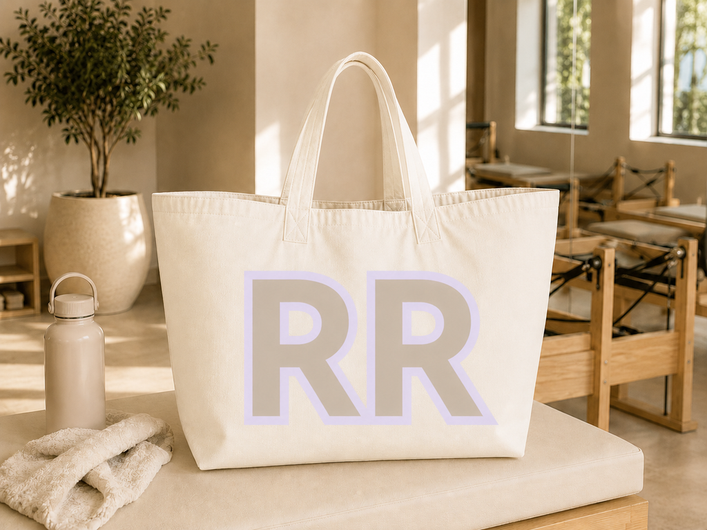 Personalised Initials Oversized Tote bag
