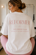 Reformer pilates- Strong in the New Standard Oversized T-Shirt | The Upkeep Club
